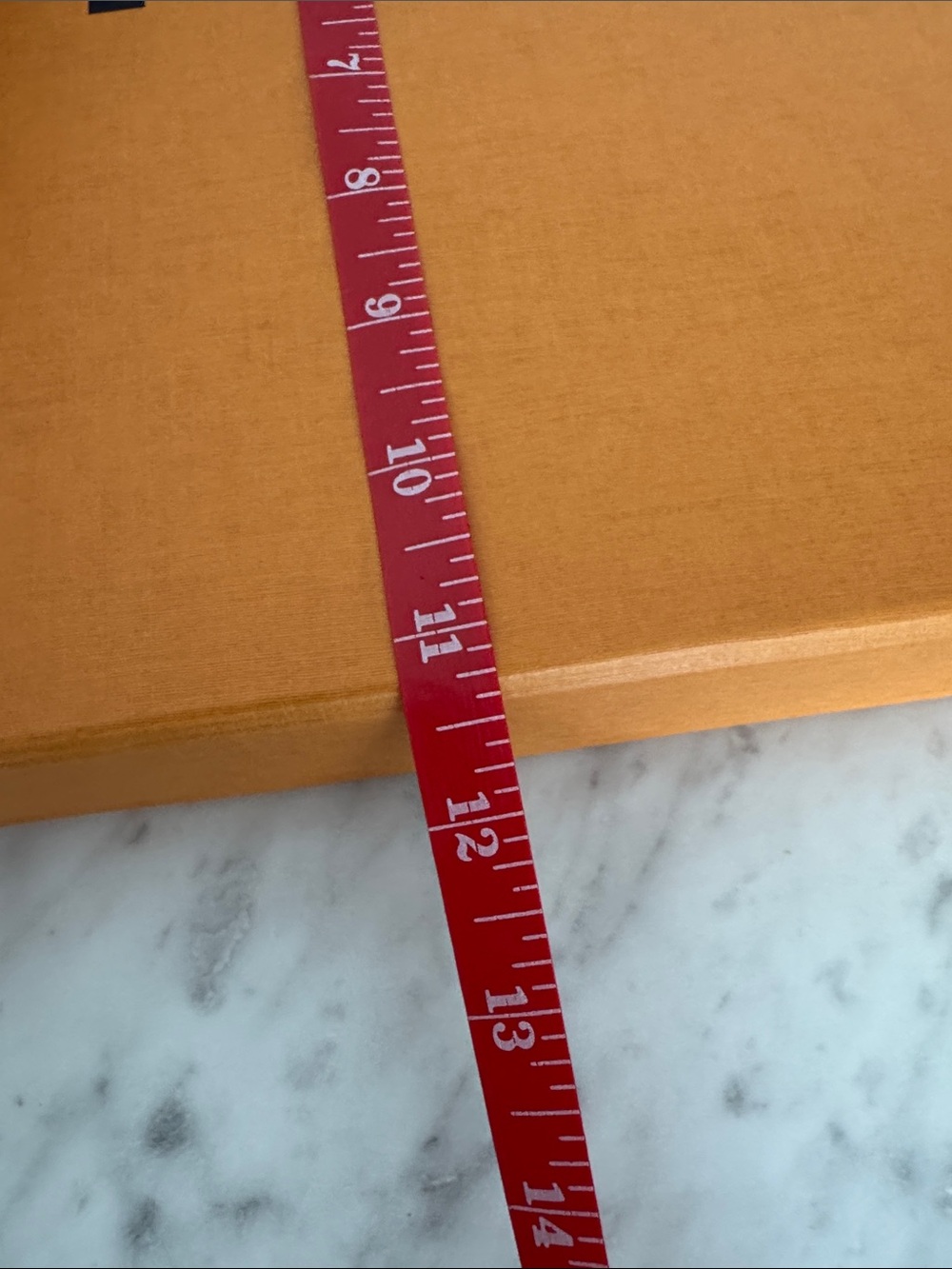 Louis Vuitton Orange and Black Logo Gift Box - Picture 4 of 6